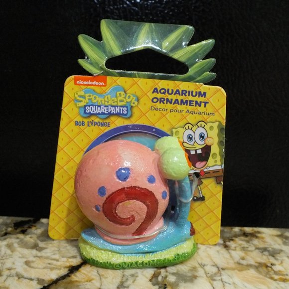 Penn-Plax Spongebob Squarepants Bikini Bottom 7-Piece Aquarium Ornament Set - Picture 3 of 9
